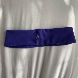purple lululemon headband
